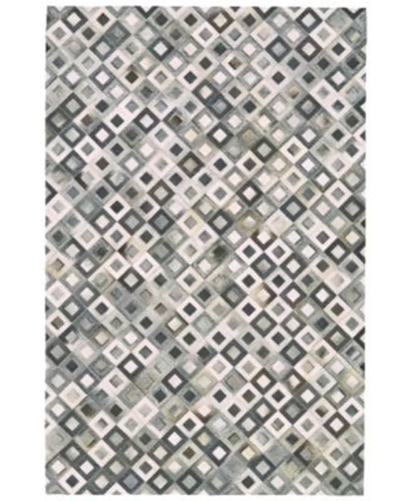 Closeout Feizy Laney 9173r Silver Area Rug