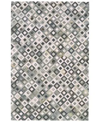 Closeout Feizy Laney 9173r Silver Area Rug