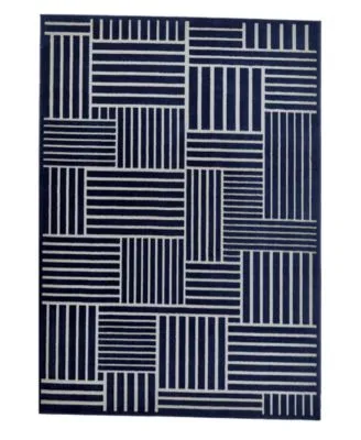 Closeout Feizy Angel R3836 Navy Area Rug