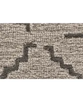 Feizy Enzo R8732 Charcoal 2'6" x 8' Runner Rug