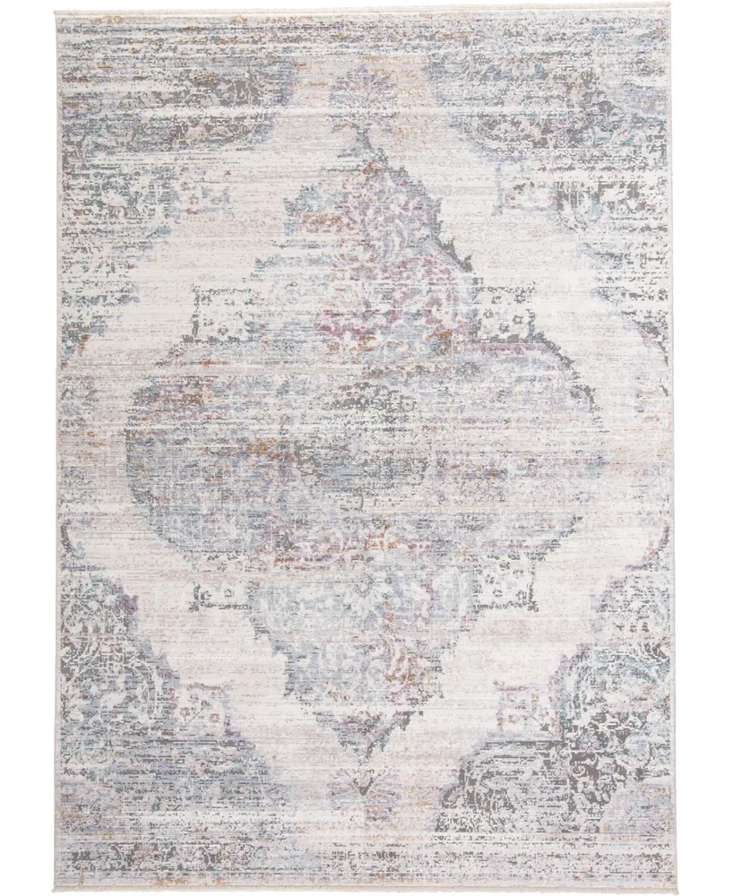 Feizy Cecily R3581 Cream 2' x 3' Area Rug