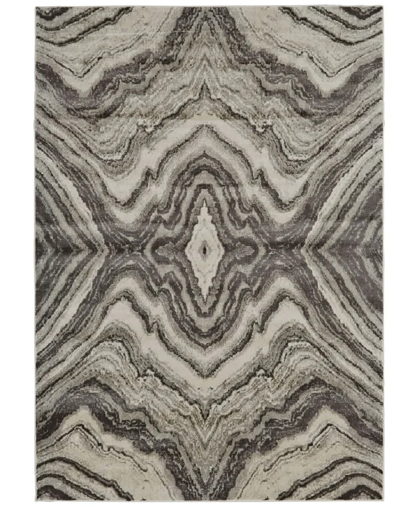 Feizy Katari R3381 Beige 6'7" x 9'6" Area Rug