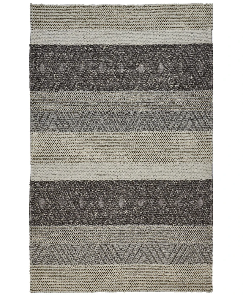 Feizy Berkeley R0811 Sand 3'6" x 5'6" Area Rug