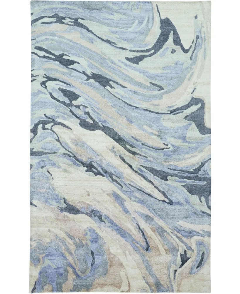 Feizy Dryden R8790 Blue 5' x 8' Area Rug