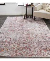 Feizy Armant R3946 Pink 6'7" x 9'6" Area Rug