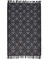 Feizy Phoenix R0807 Charcoal 5' x 7'6" Area Rug