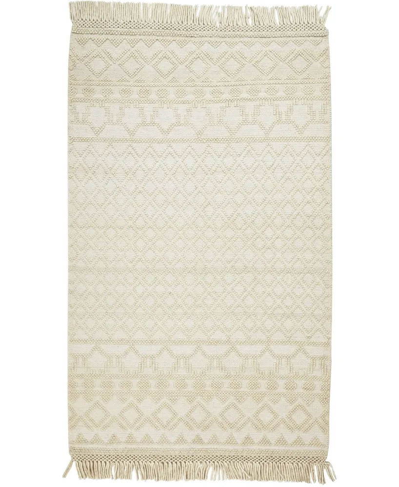 Feizy Phoenix R0809 Ivory 5' x 7'6" Area Rug