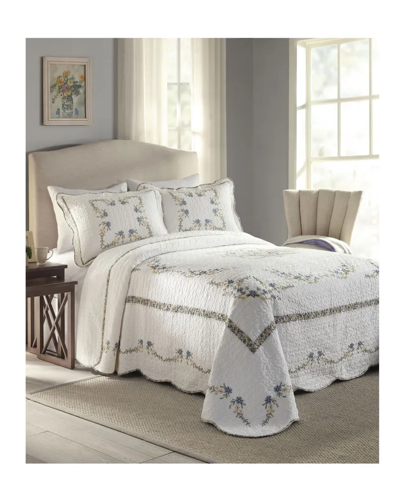 Modern Heirloom Heather Full Bedspread