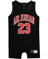 Jordan Baby Boys & Girls Sleeveless Mesh Jersey Dna Romper