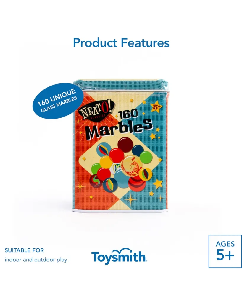 Toysmith Marbles in Tin Box