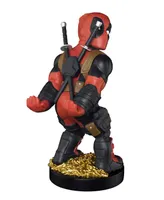 Exquisite Gaming Cable Guy Charging Controller and Device Holder - Marvel Deadpool "Rear View"