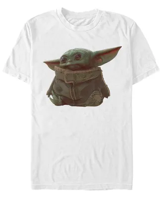 Fifth Sun Men's Star Wars The Mandalorian Child Portrait Short Sleeve T-shirt