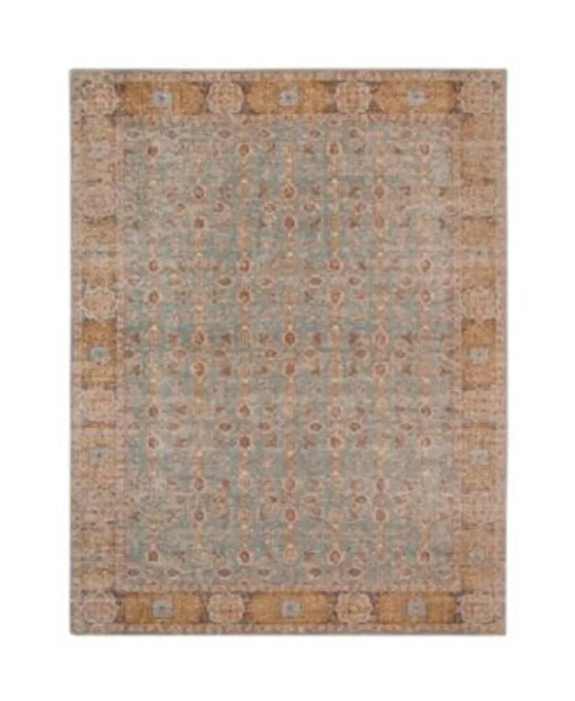 Closeout Amer Rugs Eternal Ete 27 Teal Rug