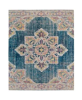 Closeout! Amer Rugs Eternal Ete- Turquoise 7'6" x 9'6" Area Rug