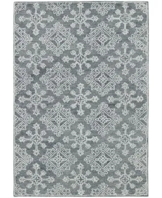 Amer Rugs Boston Bos 36 Charcoal Rug