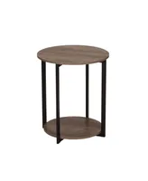 Household Essential Ashwood Low Side Table