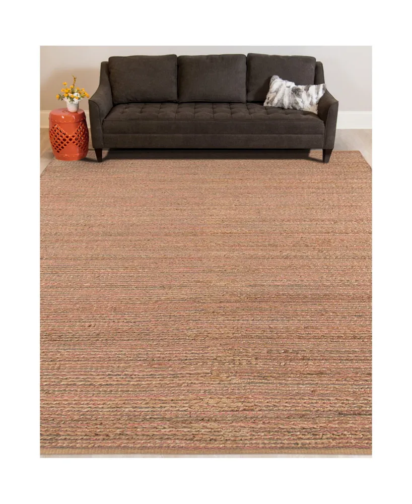 Closeout! Amer Rugs Naturals Nat-4 Pink 5' x 8' Area Rug