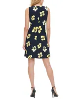 Tommy Hilfiger Petite Floral-Print Sheath Dress