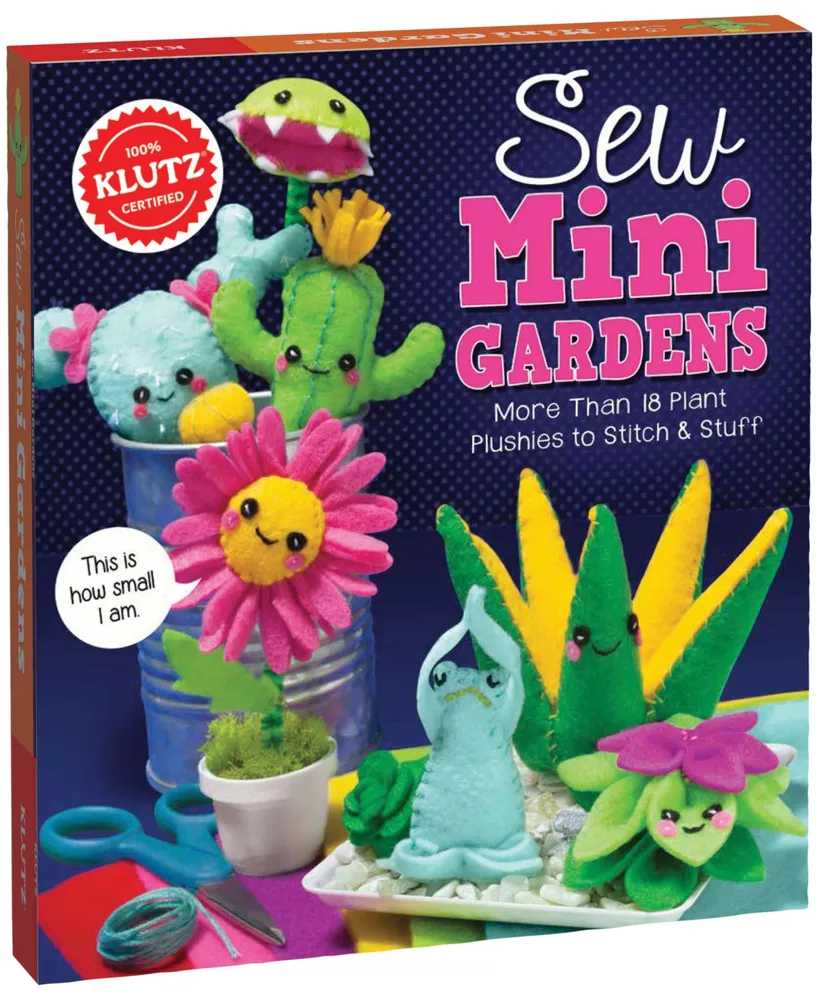 Klutz Sew Mini Gardens