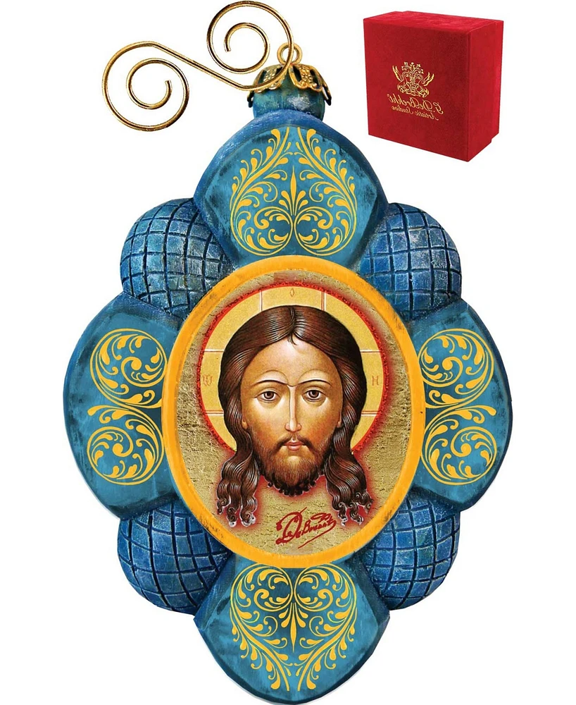 G.DeBrekht Hand Painted Jesus Scenic Ornament