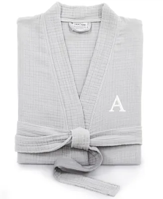 Linum Home Textiles Smyrna Personalized Hotel/Spa Luxury Robes - Gray