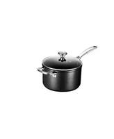 Le Creuset 4 Quart Toughened Nonstick Saucepan with Lid