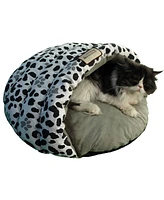 Armarkat Slipper Cat Bed, Cozy Cave Pet Bed , Aniti Slip Warm Bed For Cats And Small Dogs