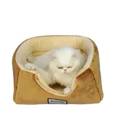 Armarkat 2-In-1 Cat Bed Cave Shape and Cuddle Pet Bed