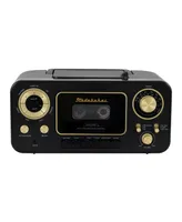 Studebaker SB2135BG Portable Cd Player with Am/Fm Radio and Cassette Player/Recorder - Black