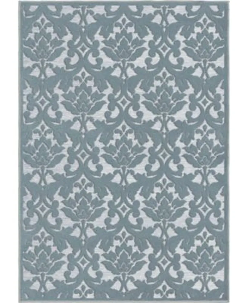 Closeout Edgewater Living Bourne Devonshire Bluestone Rug