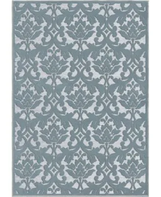 Closeout Edgewater Living Bourne Devonshire Bluestone Rug