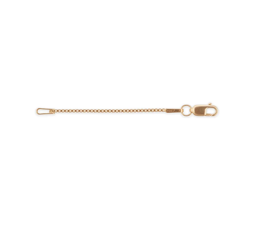 Box Link 2" Chain Extender in Gold-Filled - Gold