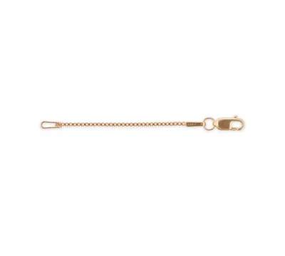 Box Link 2" Chain Extender in Gold-Filled - Gold