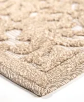 Closeout! Edgewater Living Bourne Biscay Driftwood 5'2" x 7'6" Outdoor Area Rug