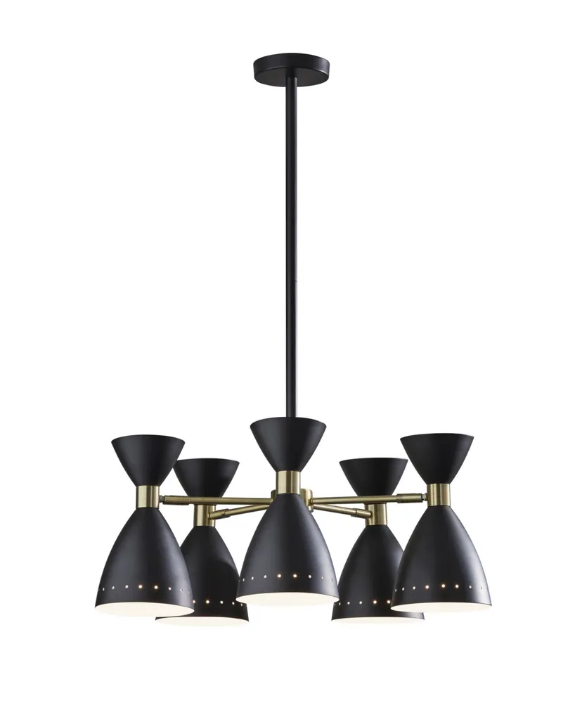 Adesso Oscar 5 Head Pendant