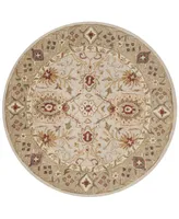 Safavieh Antiquity At816 Gray and Beige 6' x 6' Round Area Rug