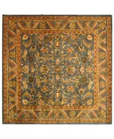 Safavieh Antiquity At52 Blue and Gold 8' x 8' Square Area Rug