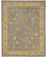 Safavieh Antiquity At314 Blue and Ivory 7'6" x 9'6" Area Rug