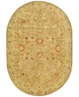 Safavieh Antiquity At822 Brown 7'6" x 9'6" Oval Area Rug