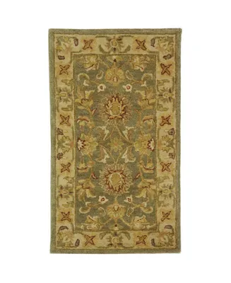 Safavieh Antiquity At313 Green and Gold 2' x 3' Area Rug