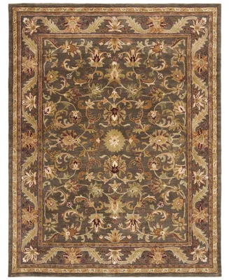Safavieh Antiquity At52 Green and Gold 8'3" x 11' Area Rug
