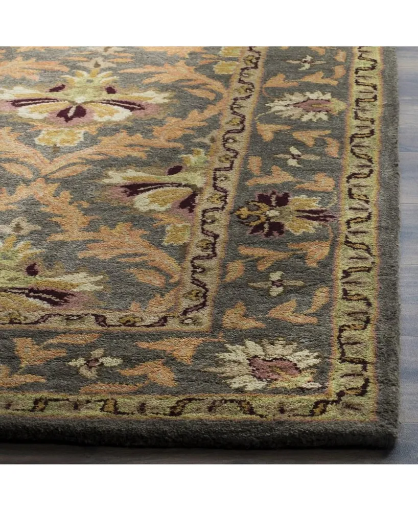 Safavieh Antiquity At54 Sage and Gold 2'3" x 8' Runner Area Rug