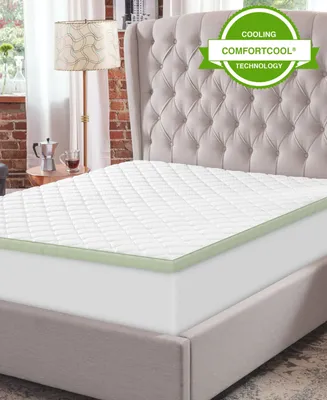 3" Ultimate Cooling Luxury Quilted Bed Topper Full