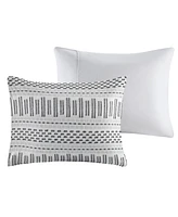 Ink+Ivy Rhea Jacquard 3-Pc. Duvet Cover Set, Full/Queen