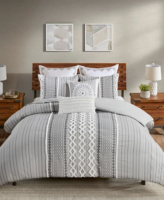 Ink+Ivy Imani 3-Pc. Duvet Cover Set, King/California King