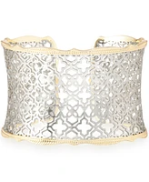 Kendra Scott Filigree Medallion Cuff Bracelet