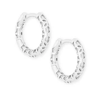Kendra Scott Small Patterned Huggie Hoop Earrings, 0.51"