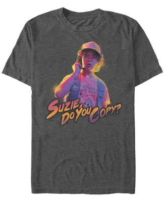 Fifth Sun Men's Stranger Things Dustin Suzy Do You Copy Short Sleeve T-Shirt