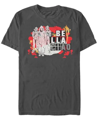 Fifth Sun Men's La Casa De Papel Bella Ciao Short Sleeve T-Shirt