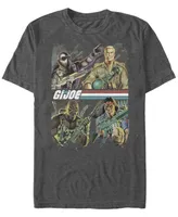 Fifth Sun Men's G.i.Joe Character Box Up Short Sleeve T-Shirt